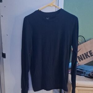 George Men's Dark Blue Long Sleeve Shirt